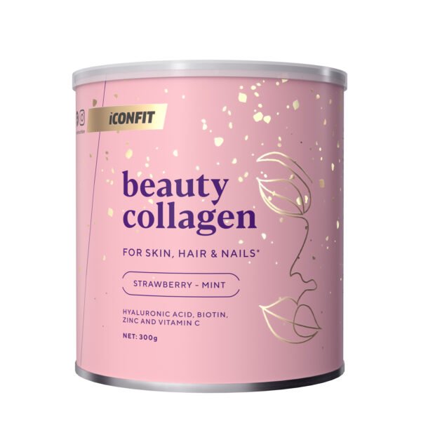 4744130013511-ICONFIT-Beauty-Collagen-Strawberry-Mint-300g ICONFIT Beauty Collagen, zemeņu-peppermint flavour