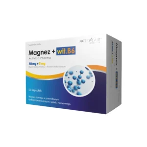 ActivLab-Magnesium-B6-Magnijs-un-B6-50-kapsulas ActivLab Magnesium + B6
