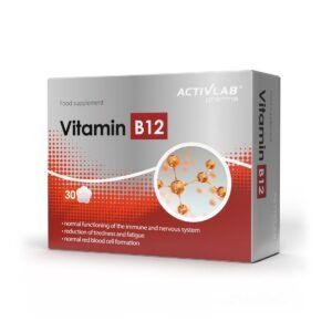 ActivLab-Vitamins-B12-30-tabletes ActivLab Vitamīns B12 – 30 tablets