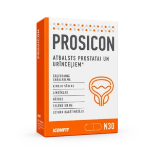 ICONFIT-Prosicon-Prostatas-un-urincelu-atbalsts-30-kapsulas ICONFIT Prosicon - Prostate and urinary tract support - 30 capsules