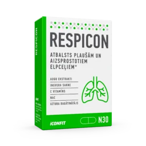 ICONFIT-Respicon-Atbalsts-plausam-un-elpceliem-30-kapsulas ICONFIT Respicon - Support for lungs and airways - 30 capsules