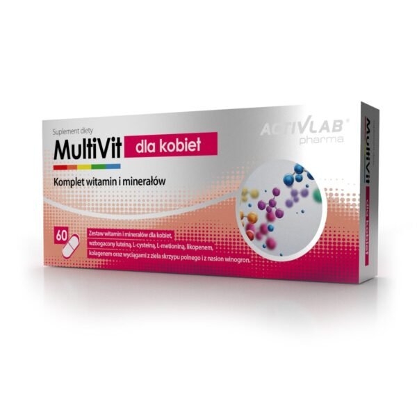 Multivit-dla-kobiet-min ActivLab Multivit for women - 60 capsules
