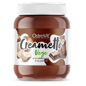 OstroVit Creametto Vege 350 g kakao and lazdu rieksti