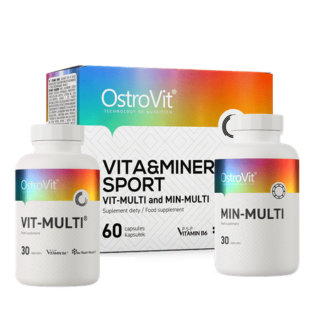 OstroVit VITA&MINERALS Sport - 60 capsules