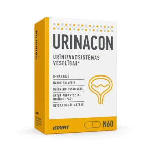 Urinacon_karp_N60_LV_113x77x44_1500px_1390x1390.jpg ICONFIT Urinacon, For urinary tract health - 60 capsules