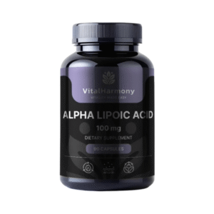 VitalHarmony-Alpha-Lipoic-Acid-Alfa-Liposkabe-100mg-90-kapsulas VitalHarmony Alpha Lipoic Acid