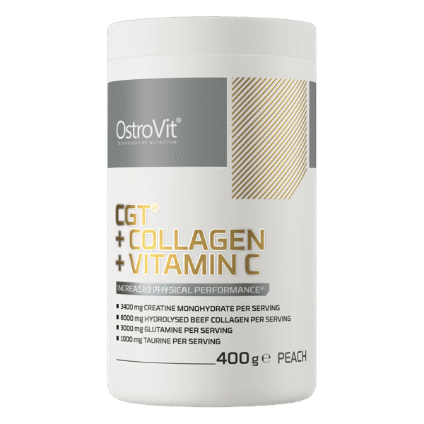 OstroVit CGT + Collagen + Vitamin C 400 g peach