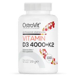 eng_pl_OstroVit-Vitamin-D3-4000-K2-100-tabs-19118_1 OstroVit Vitamīns D3 4000 SV + K2 - 100 tablets