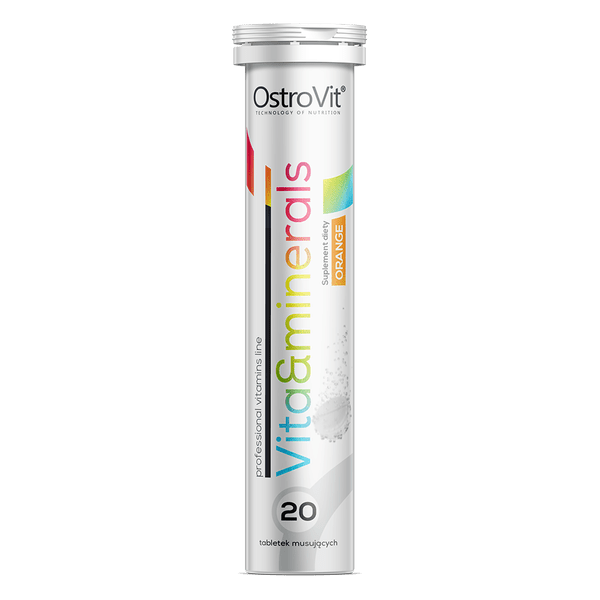 eng_pl_OstroVit-Vitamins-and-Minerals-20-effervescent-tablets-26406_1-2 OstroVit Vitamīni and Minerālvielas - 20 putojošās tablets